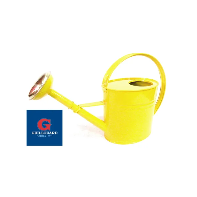 guillouard-arrosoir-jaune-citron-acier-galvanis-4l image 1