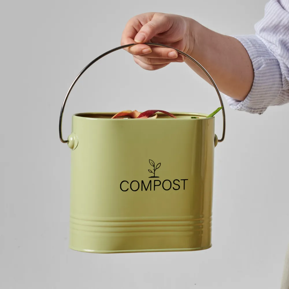guillouard-seau-compost-ovale-7l-avec-filtre-vert-sauge image 2
