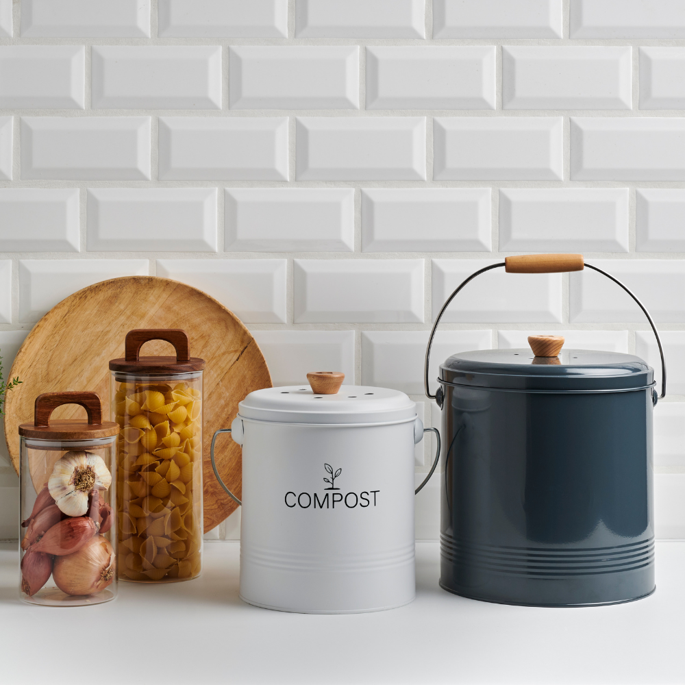 guillouard-seau-compost-rond-4-5-l-blanc-avec-filtre-seau-3-l image 3