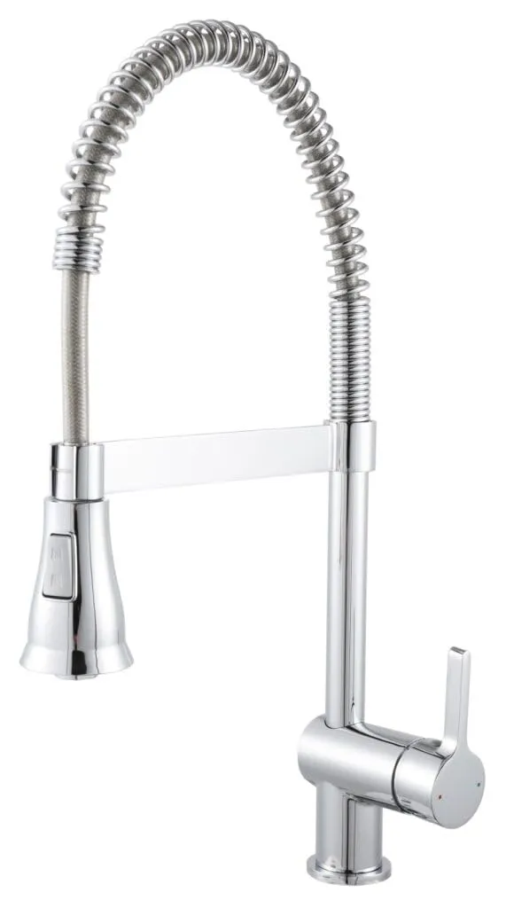 boutt-mitigeur-vier-nickel-bross-avec-douchette-robinet-cuisine image 1