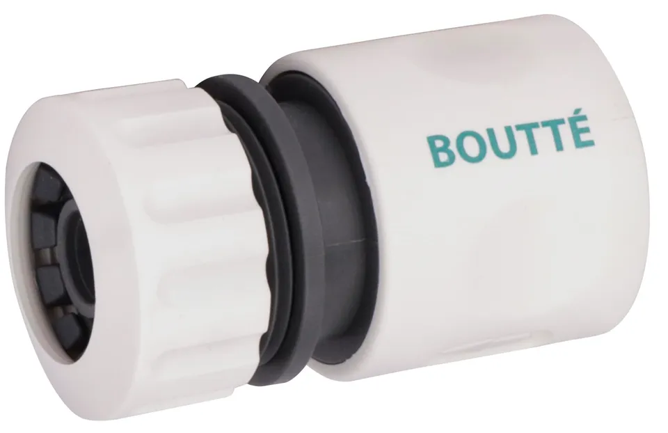 boutt-raccord-automatique-plastique-tuyau-15-beige image 1