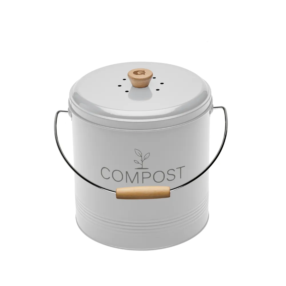 guillouard-seau-compost-rond-4-5-l-blanc-avec-filtre-seau-3-l image 1