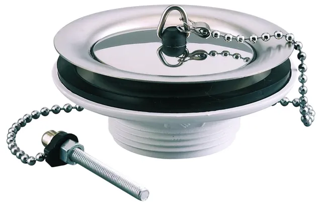 boutt-bonde-vier-60-mm-cuvette-inox-85-mm-avec-bouchon image 1