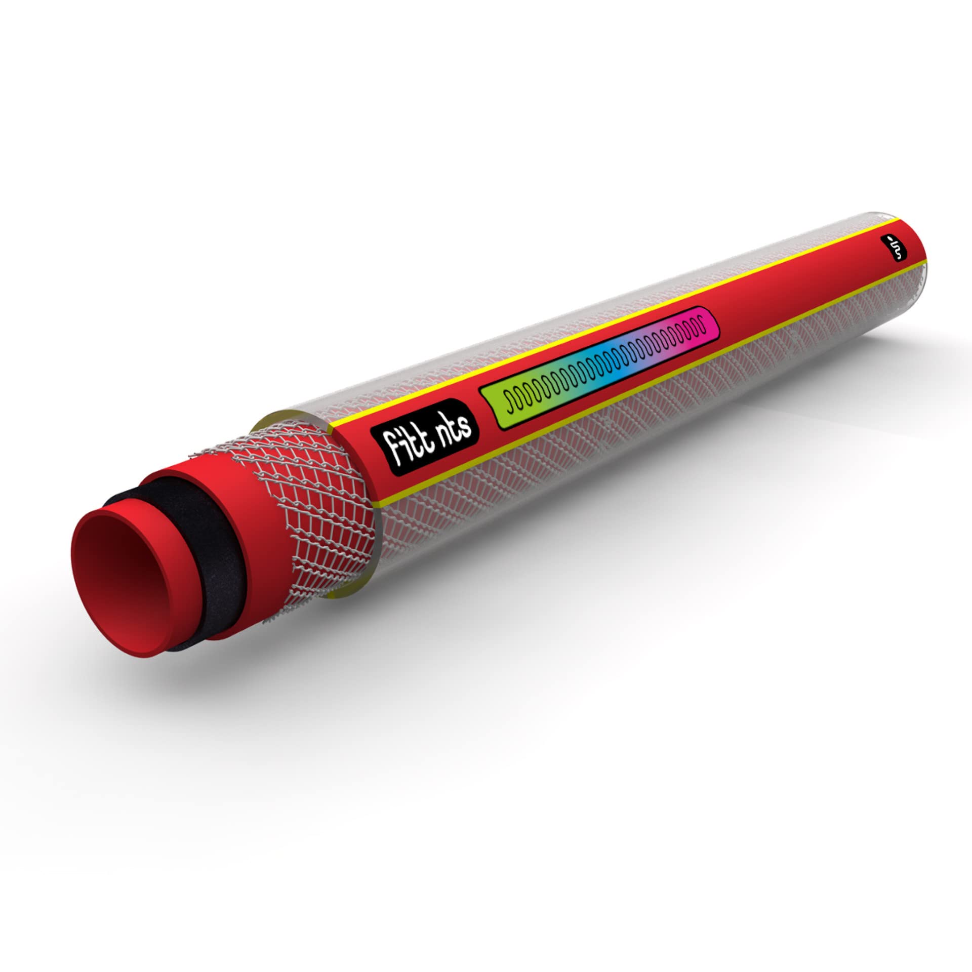 fitt-nts-red-1-2-12-5-mm-20-m-kit-tuyau-arrosage-pistolet-multi-jet image 2