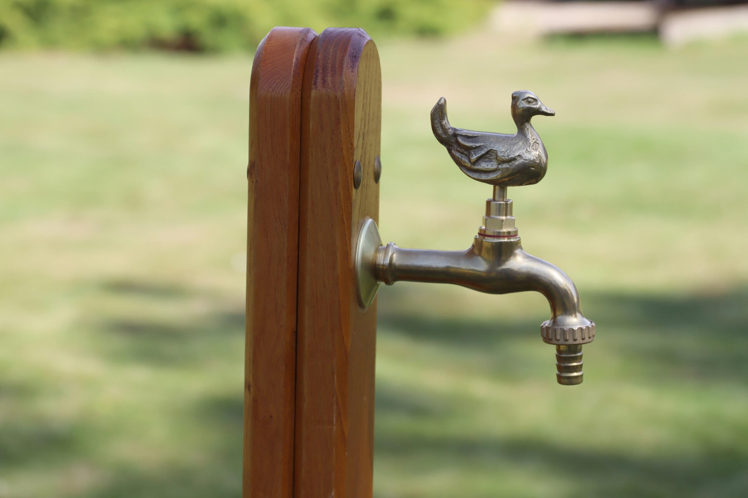 boutt-405c-robinet-de-jardin-fontaine-canard-laiton-15x21-20x27 image 3