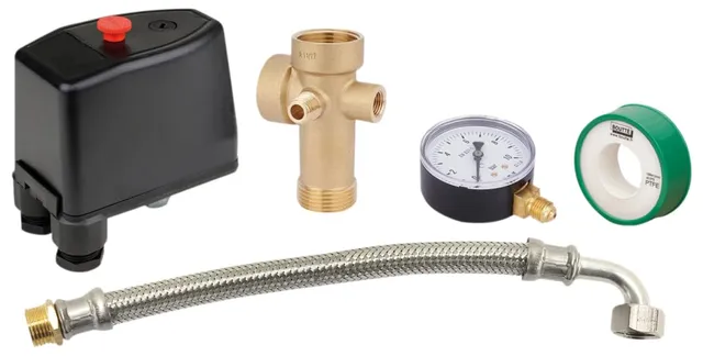 boutt-kit-complet-raccordement-r-servoir-5-voies-pressostat-manom-tre image 1
