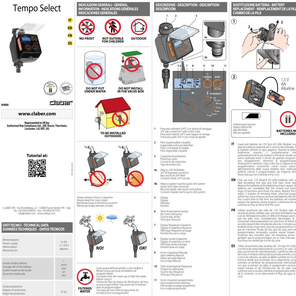 claber-tempo-select-programmateur-arrosage-automatique-1-voie image 5