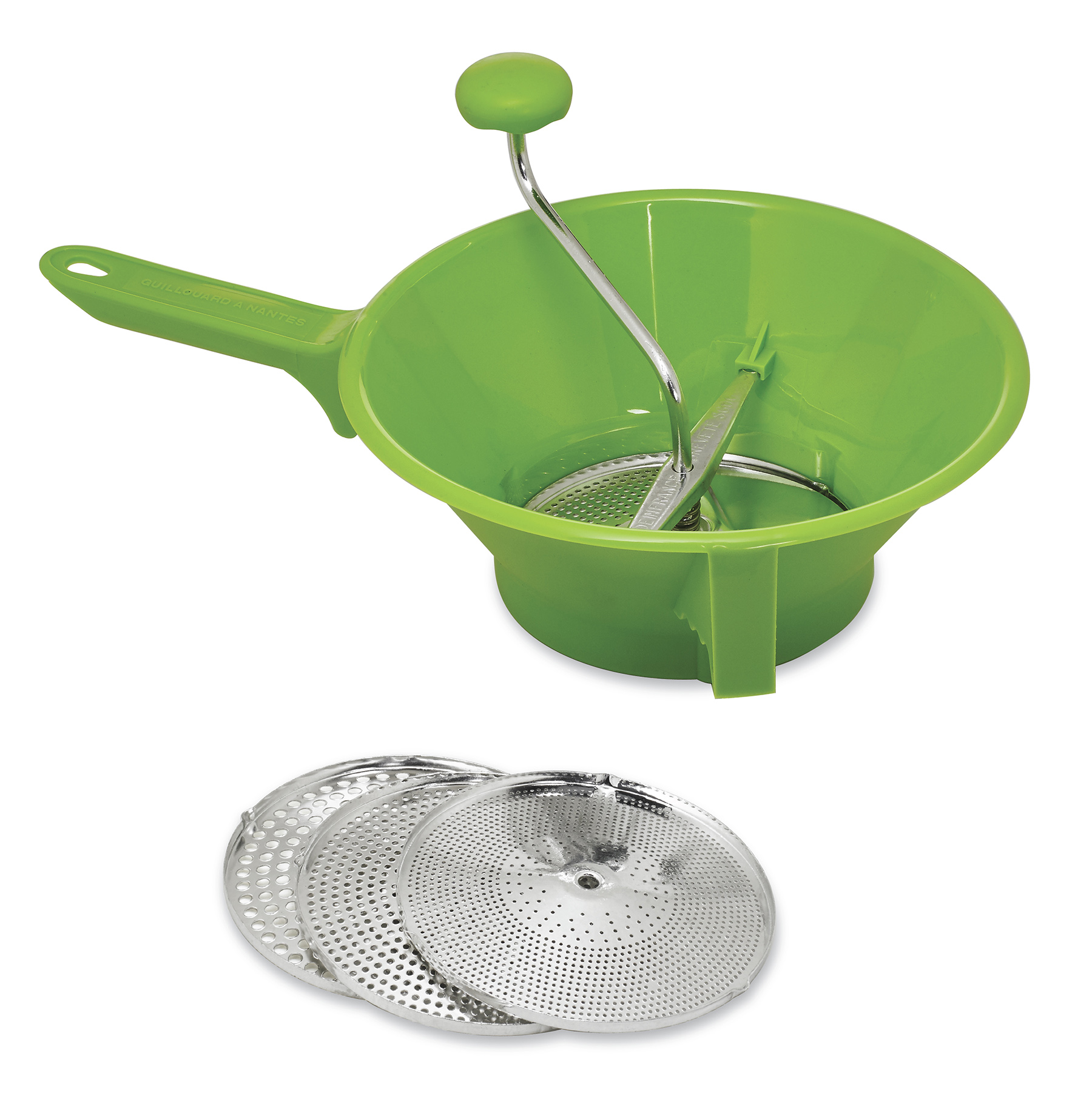 guillouard-passe-l-gumes-plastique-premium-vert-3-grilles image 2