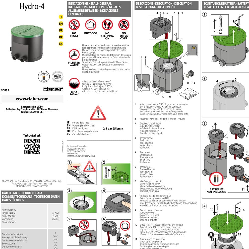 claber-hydro-4-regard-pr-mont-ip68-avec-programmateur-4-lignes image 6