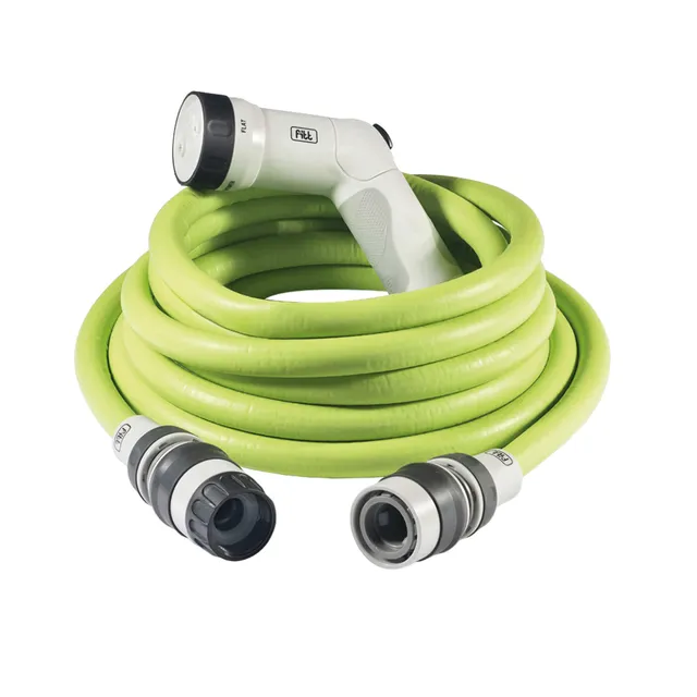 fitt-ikon-25-m-tuyau-extensible-avec-pistolet-multi-jet-lime image 1