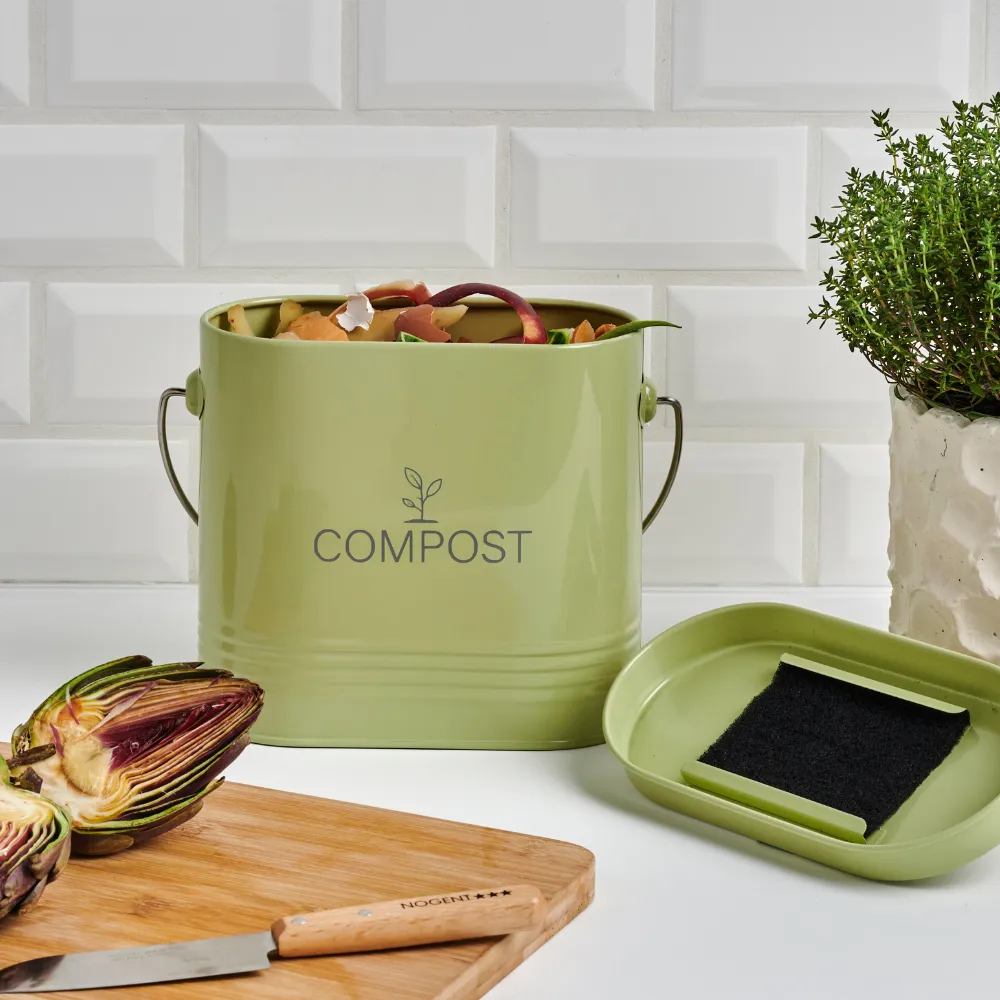 guillouard-seau-compost-ovale-7l-avec-filtre-vert-sauge image 4