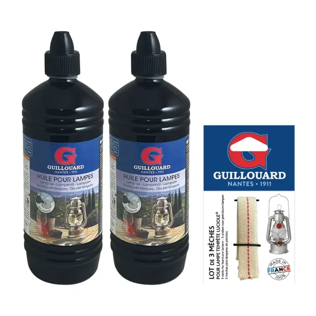 guillouard-kit-de-recharge-luciole-2-bouteilles-d-huile-3-m-ches image 1