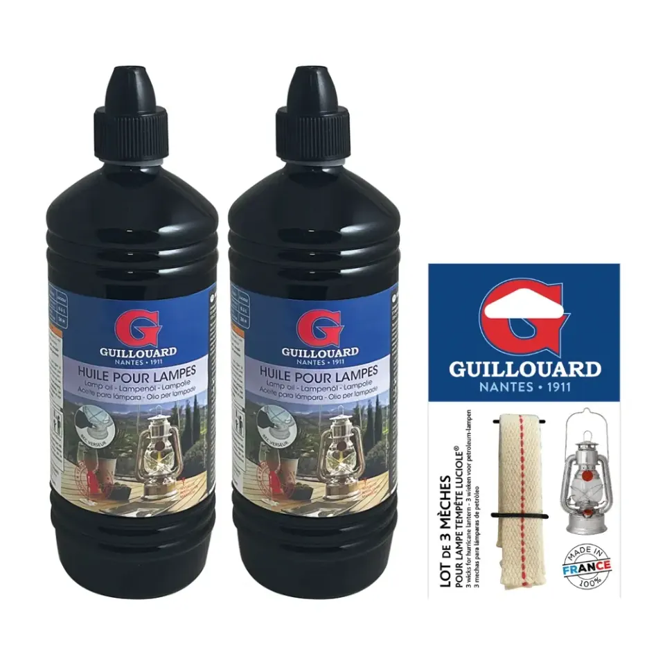 guillouard-kit-de-recharge-luciole-2-bouteilles-d-huile-3-m-ches image 1