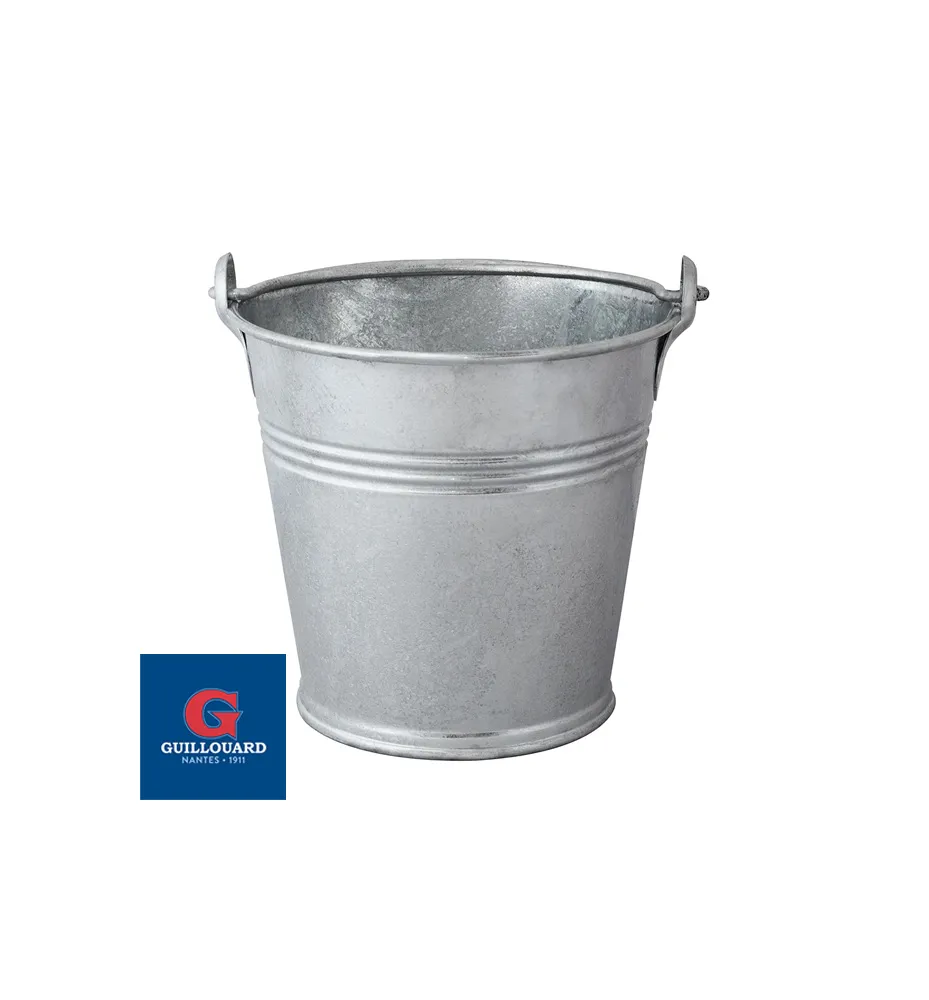 guillouard-seau-de-m-nage-en-acier-galvanis-chaud-4l-diam-20cm-garanti-20-ans image 1