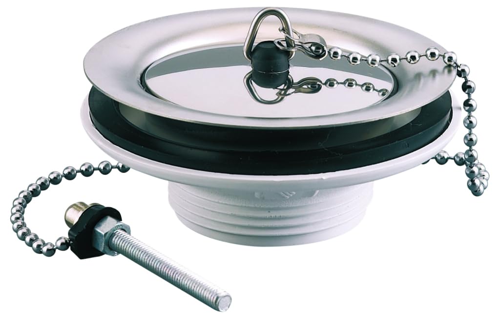 boutt-bonde-vier-60-mm-cuvette-inox-85-mm-avec-bouchon image 1