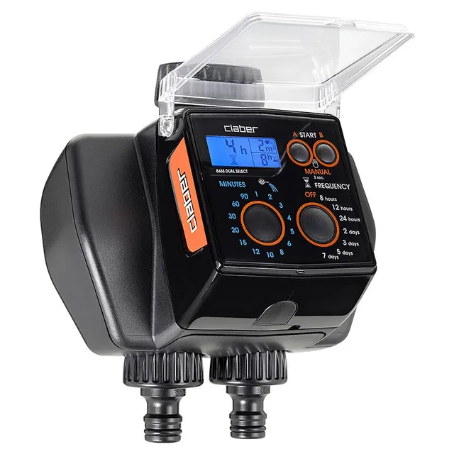 claber-dual-select-programmateur-d-arrosage-automatique-2-voies image 1