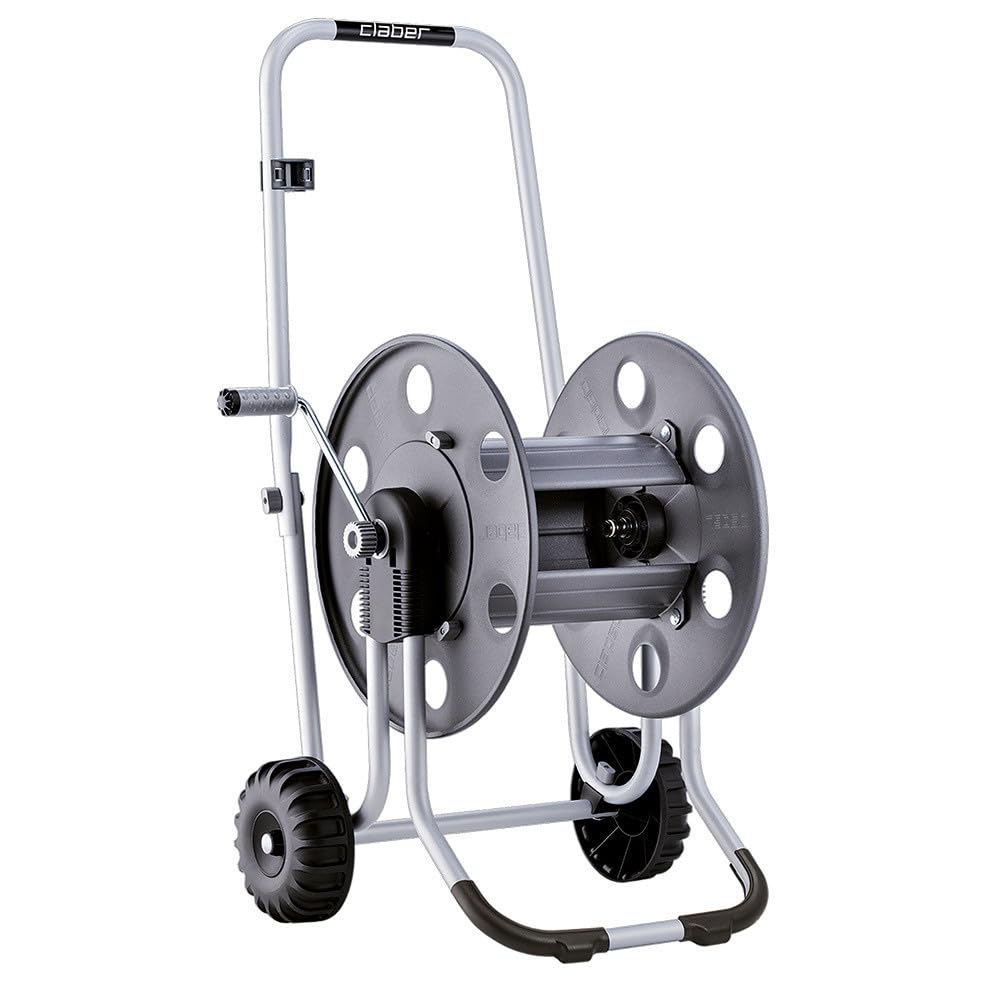 claber-metal-60-chariot-d-vidoir-en-m-tal-pour-tuyau-d-arrosage-85-m image 1
