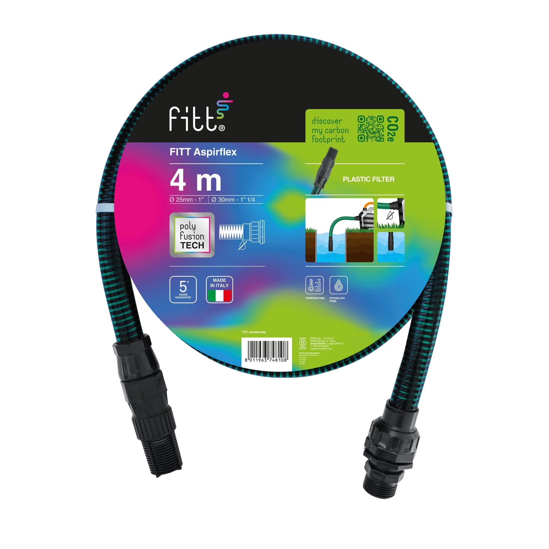 fitt-aspirflex-7-m-tuyau-d-aspiration-eau-pour-pompe-avec-cr-pine image 5