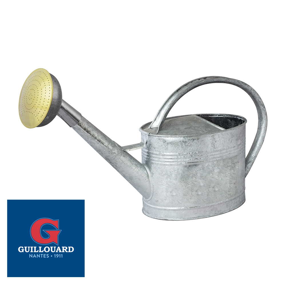 guillouard-arrosoir-6-litres-acier-galvanis-chaud-pomme-galvanis-e image 2