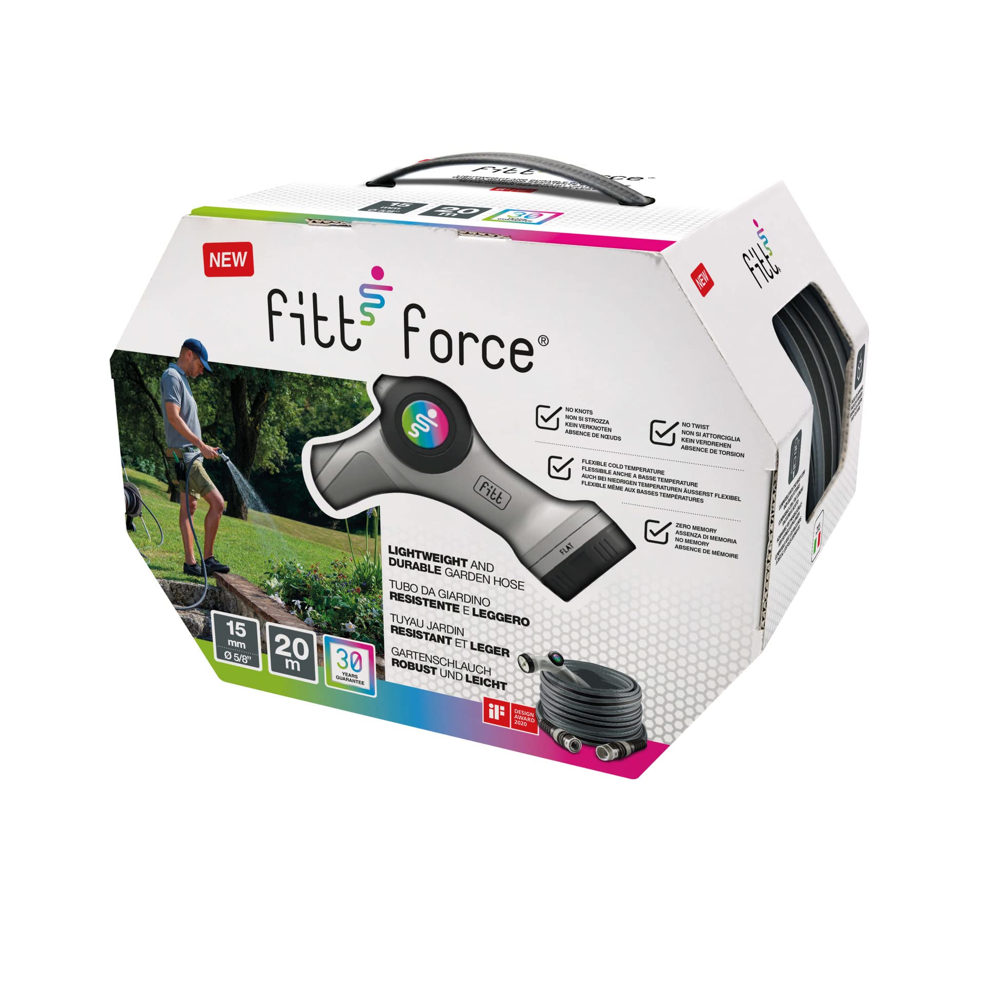 fitt-force-5-8-20-m-tuyau-d-arrosage-pistolet-multijet image 6