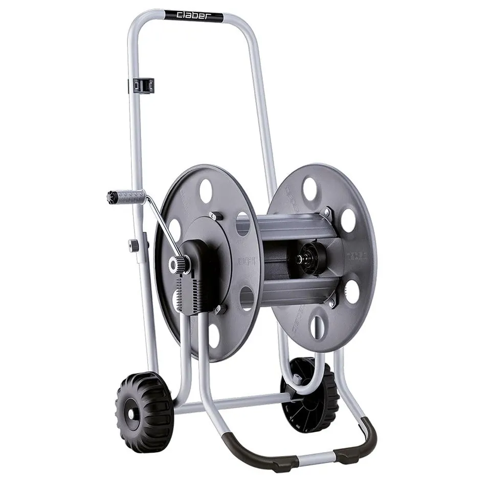 claber-metal-60-chariot-d-vidoir-en-m-tal-pour-tuyau-d-arrosage-85-m image 1