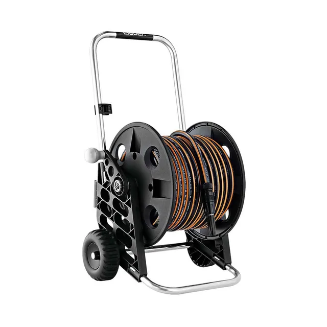 claber-kit-pronto-30-chariot-d-vidoir-aluminium-avec-tuyau-30-m-et-lance image 1