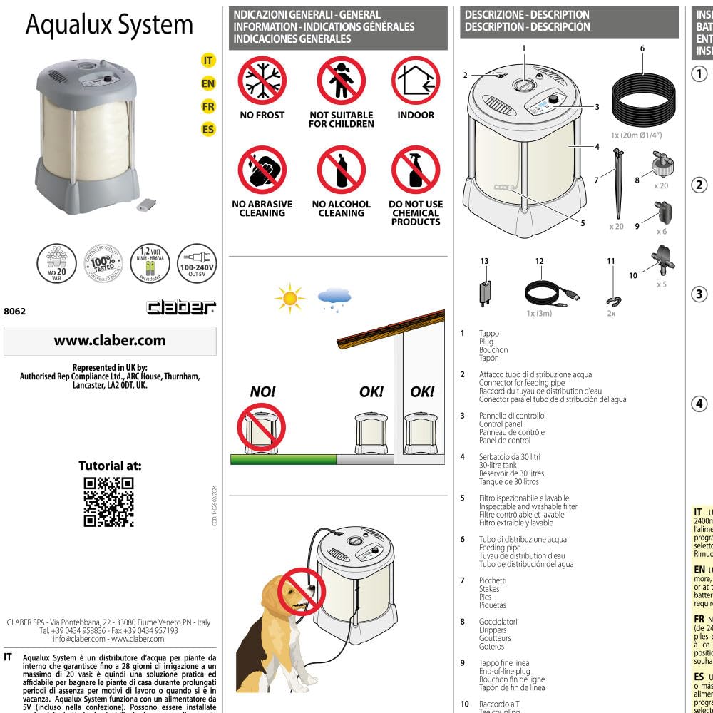 claber-aqualux-system-distributeur-d-eau-autonome-30-l image 5