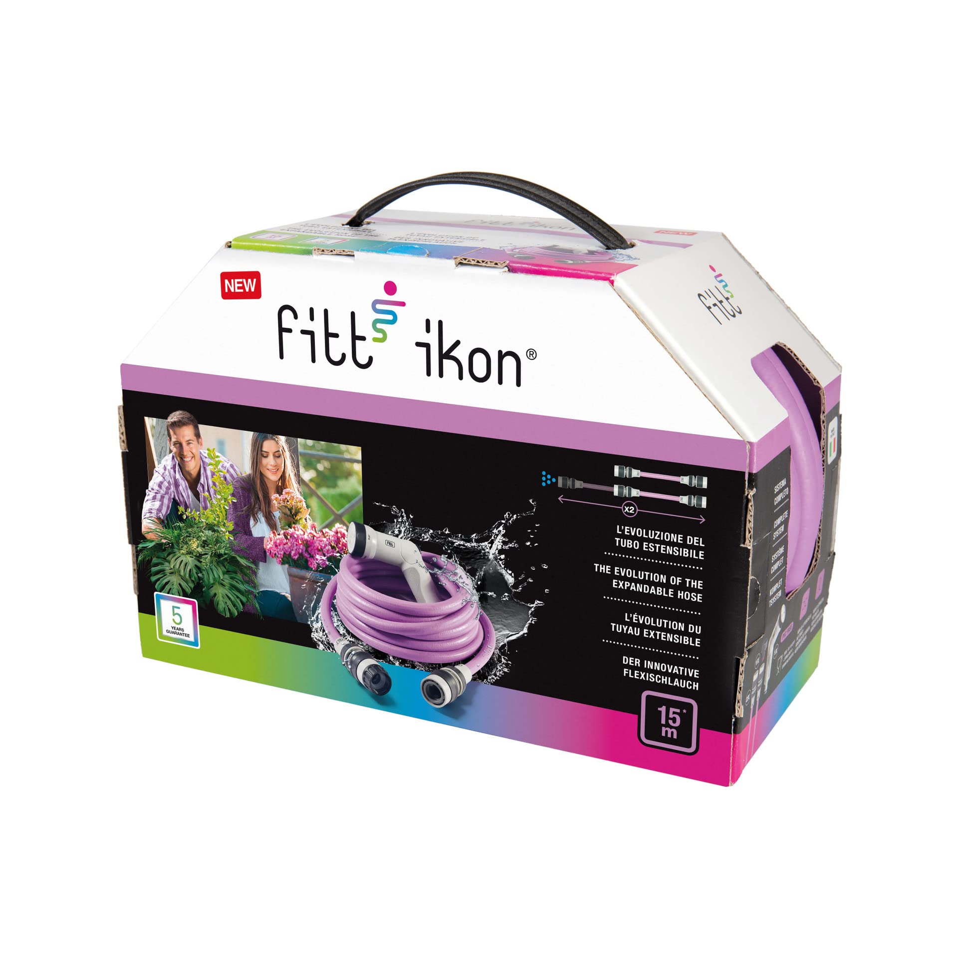 fitt-ikon-15-m-lavande-tuyau-extensible-avec-pistolet-multi-jet image 6