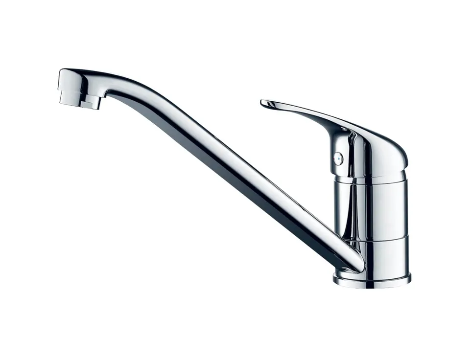 boutt-mitigeur-vier-chrome-avec-douchette-2-jets-robinet-cuisine image 1