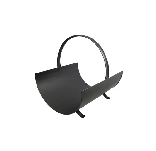 guillouard-panier-bois-40-cm-en-acier-galvanis-noir image 1