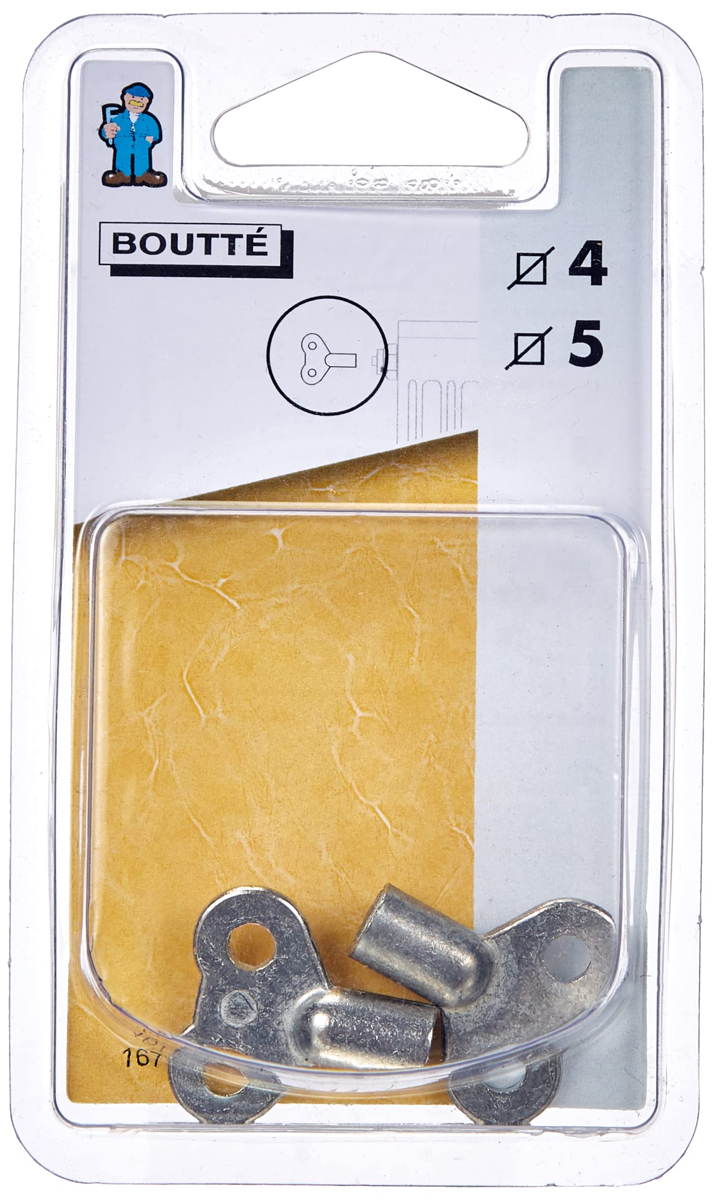 boutt-kit-cl-carr-4-5-pour-radiateur-acier-tremp image 2
