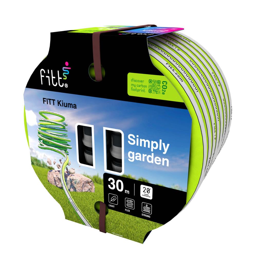 fitt-kiuma-30-m-tuyau-jardin-l-ger-flexible-anti-n-ud-avec-raccords image 4