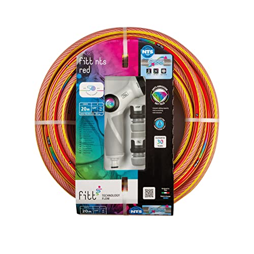 fitt-nts-red-1-2-12-5-mm-20-m-kit-tuyau-arrosage-pistolet-multi-jet image 5