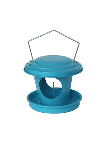 guillouard-mangeoire-pour-oiseaux-bleu-acier-galvanis image 1