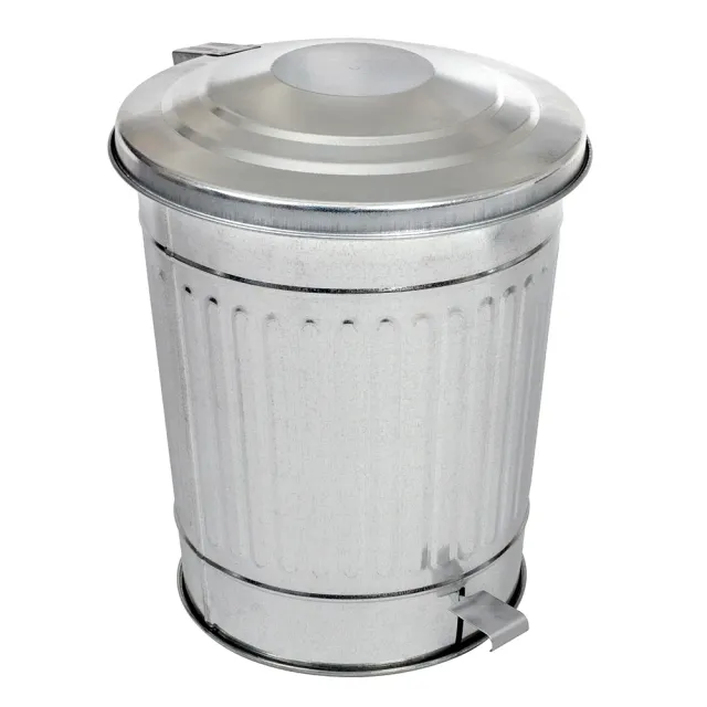 guillouard-poubelle-am-ricaine-40l-p-dale-acier-galvanis image 1