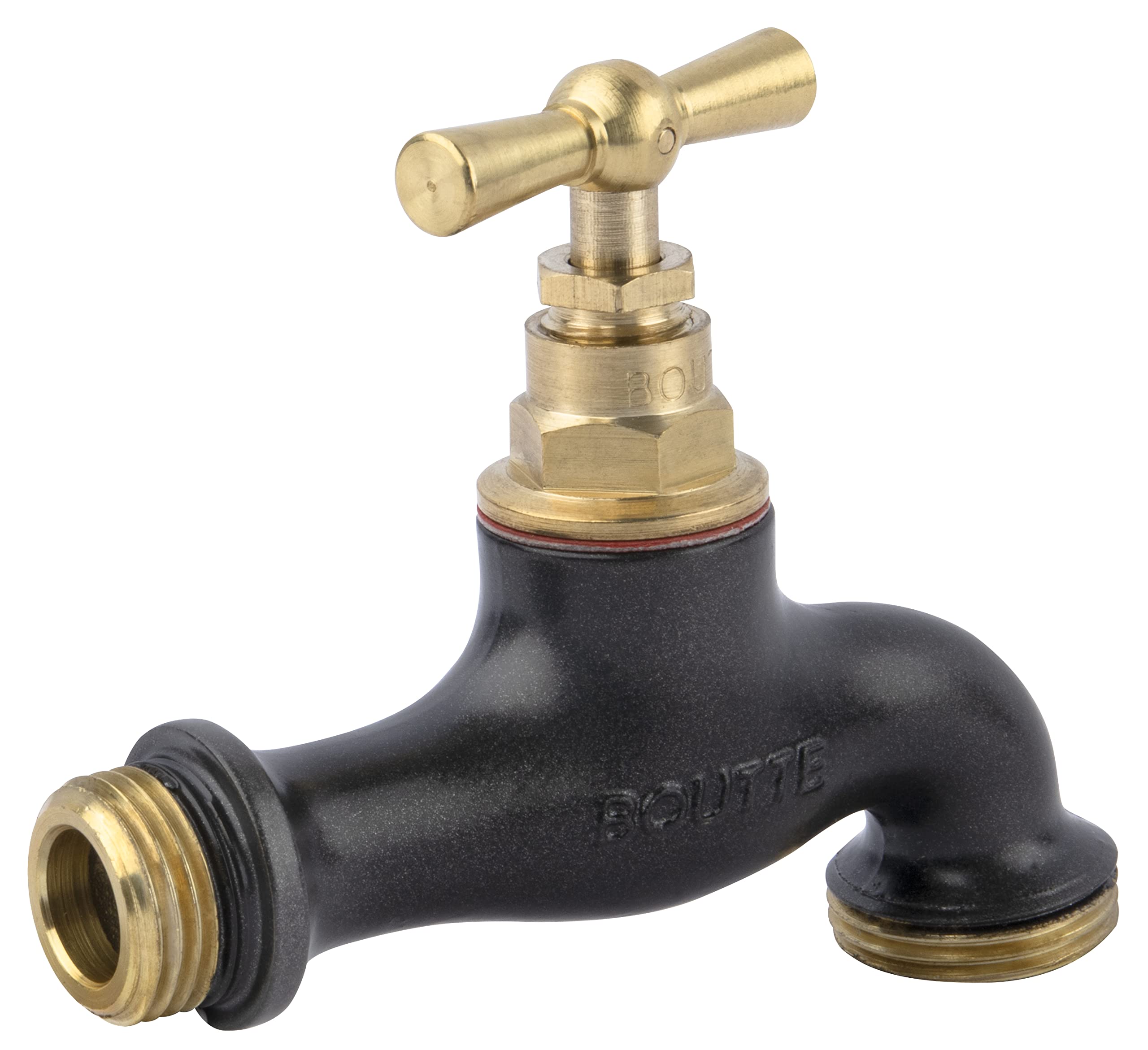 boutt-robinet-laiton-teck-noir-entr-e-15x21-1-2-nez-20x27-raccord-arrosage-stand image 2