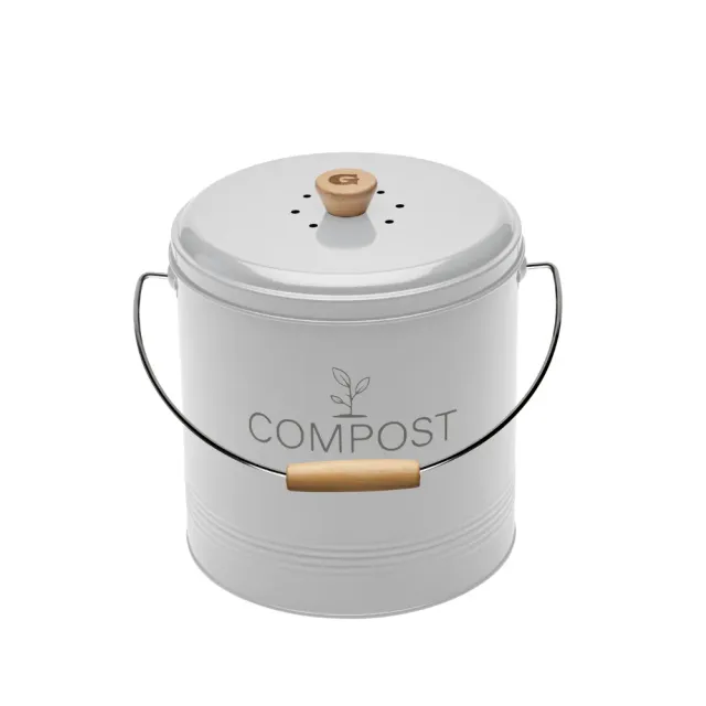 guillouard-seau-compost-rond-4-5-l-blanc-avec-filtre-seau-3-l image 1