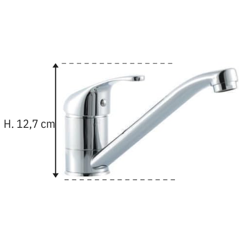 boutt-mitigeur-vier-chrome-avec-douchette-2-jets-robinet-cuisine image 3