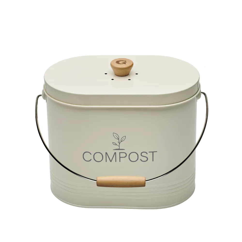 guillouard-seau-compost-ovale-7l-avec-filtre-beige image 1