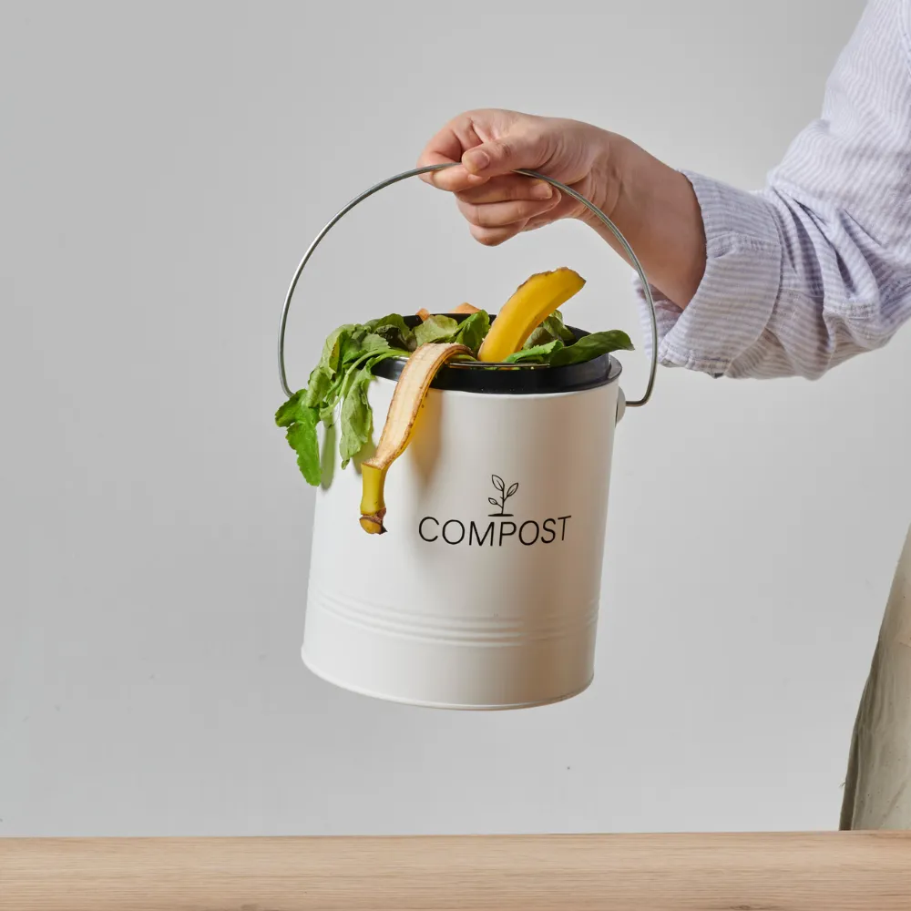 guillouard-seau-compost-rond-4-5-l-blanc-avec-filtre-seau-3-l image 2