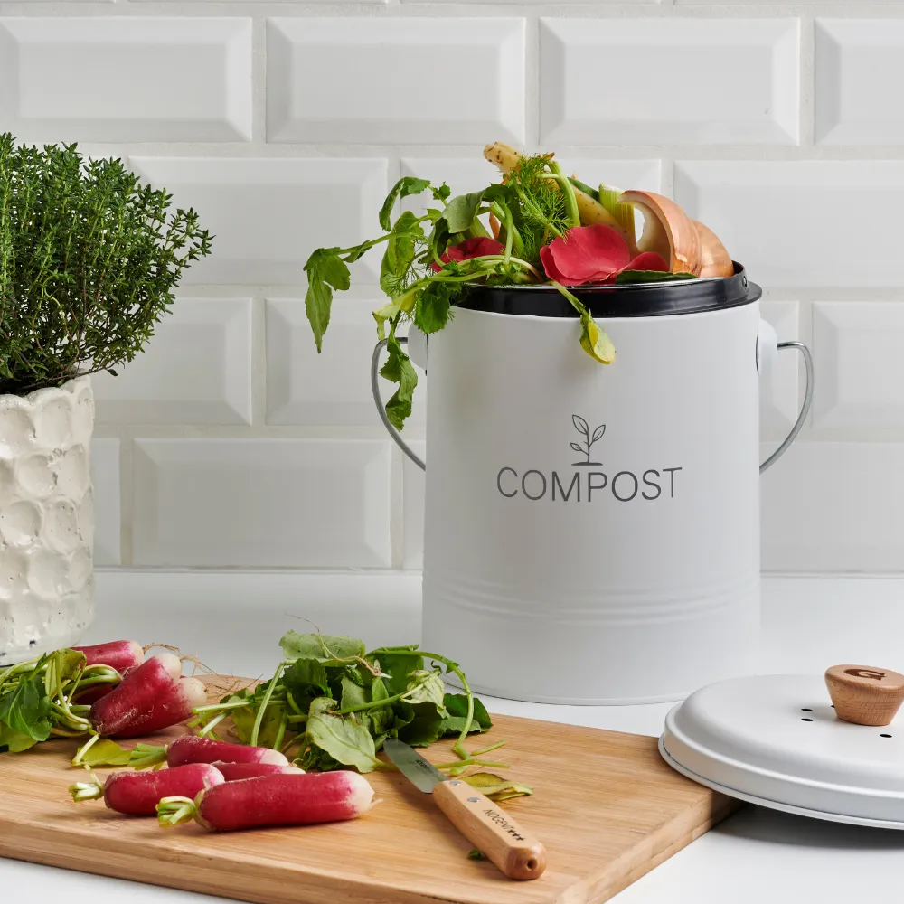 guillouard-seau-compost-rond-8-l-avec-filtre-blanc image 2