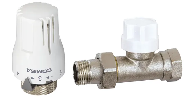 boutt-ensemble-robinet-droit-m12x17-t-te-thermostatique-pour-radiateur image 1