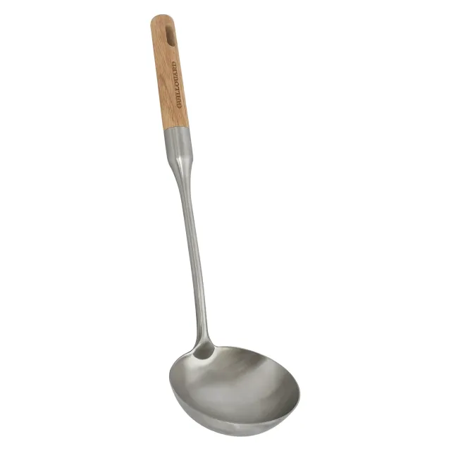 guillouard-louche-en-inox-9-cm-manche-h-tre-35-cm image 1