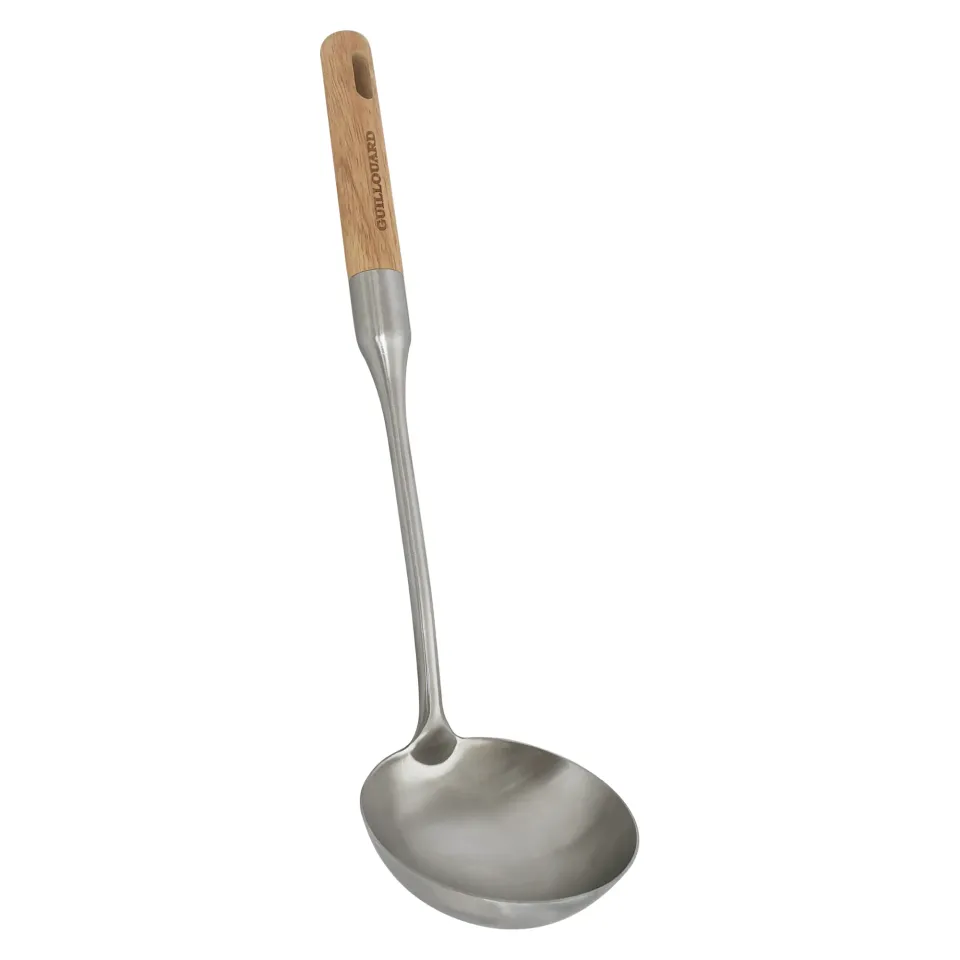 guillouard-louche-en-inox-9-cm-manche-h-tre-35-cm image 1