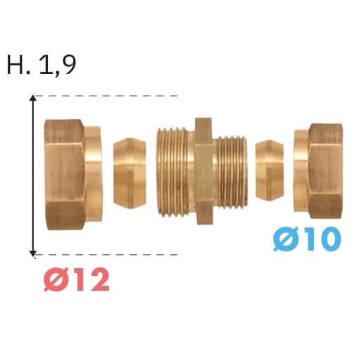 boutt-3117090-raccord-bicone-laiton-r-duit-tube-12-10 image 3