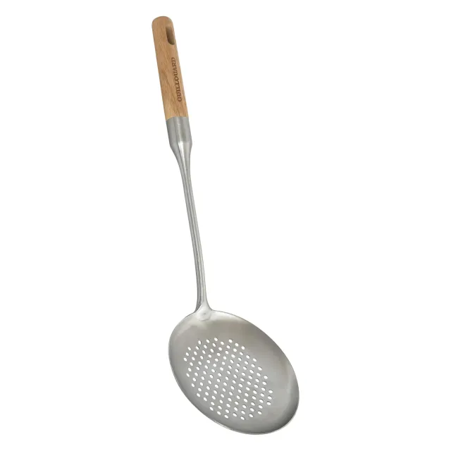 guillouard-cumoire-en-inox-manche-h-tre-39-cm image 1