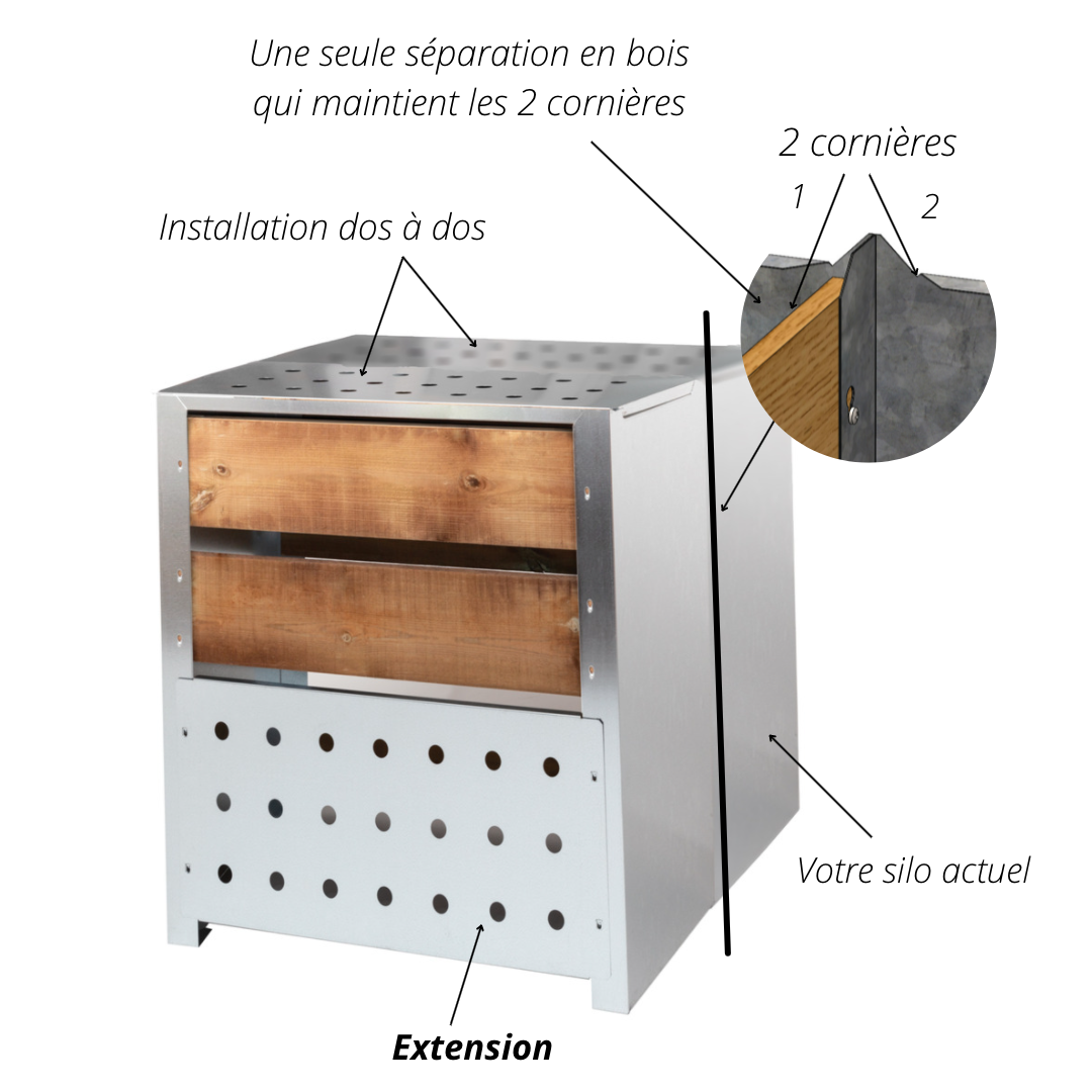 guillouard-extension-200l-pour-composteur-bois-galva image 2