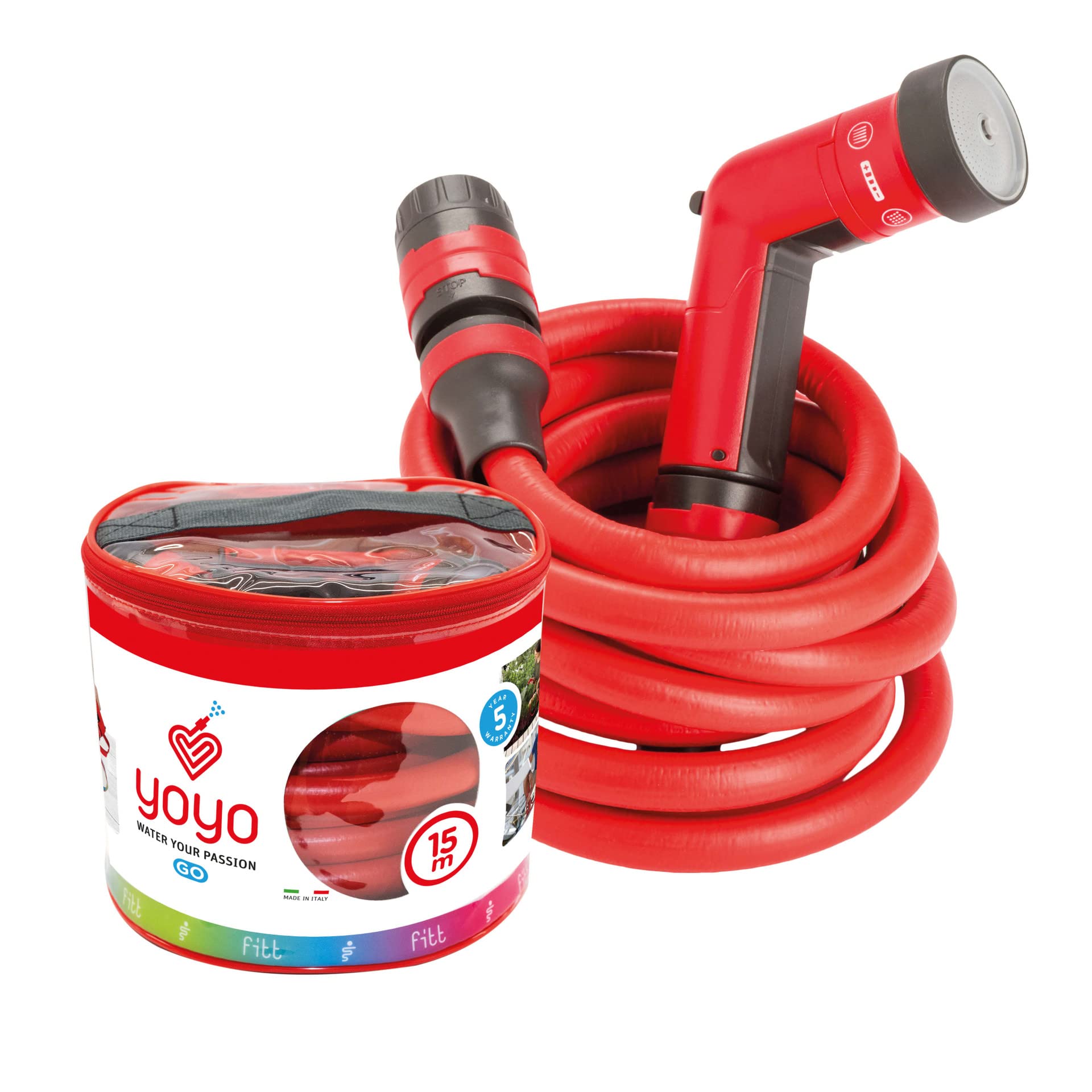 fitt-yoyo-tuyau-extensible-30-m-avec-pistolet-multi-jet image 5