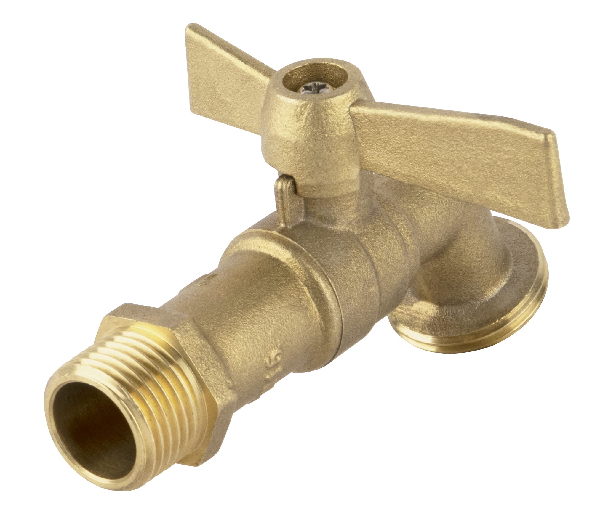 boutt-r15p-robinet-de-jardin-laiton-1-4-tour-15x21-nez-20x27 image 5