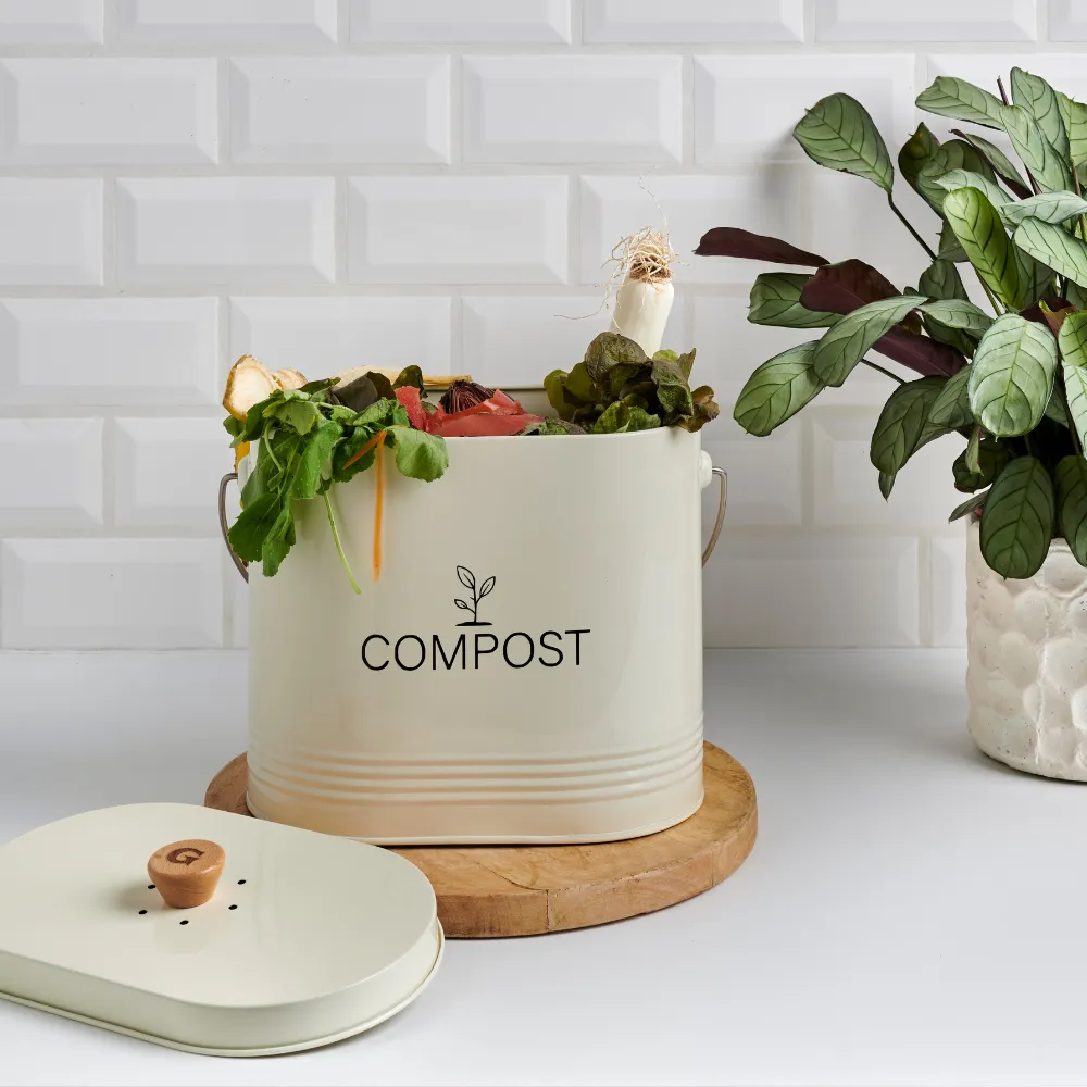 guillouard-seau-compost-ovale-7l-avec-filtre-beige image 2